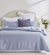 Lottie Embossed Bluebell Quilt Cover Set by Ardor