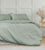 Molly Palm Quilted Quilt Cover Set by Ardor