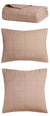 French Flax Linen Tea Rose Coverlet by Bambury