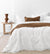 Hydra White Coverlet by Bambury