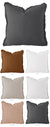 Linen Square Cushions by Bambury