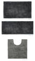 Microplush Bath Mats Pewter by Bambury