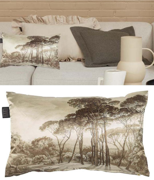 Odetta Natural Cushion by Bedding House Cottonbox Pty Ltd