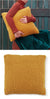 Sherpa Ochre Cushion by Bedding House
