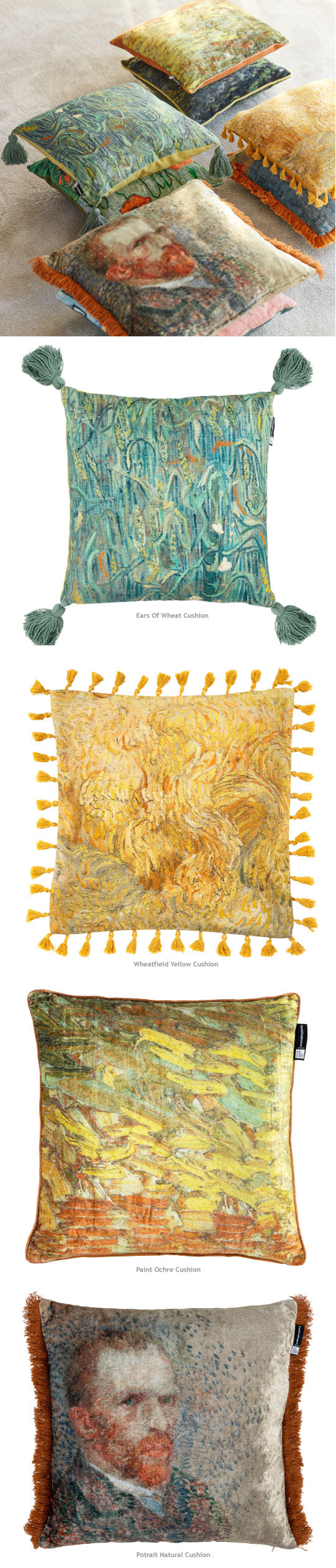Van Gogh Assorted Cushions by Bedding House Cottonbox Pty Ltd