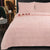 Crystal Rose Stone Wash Coverlet Set by Classic Quilts