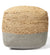 Preston Grey Pouf by Accessorize
