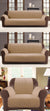 Dark Flax Sofa Cover Protector by Surefit