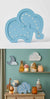 Elephant Wooden Lights by Jiggle & Giggle
