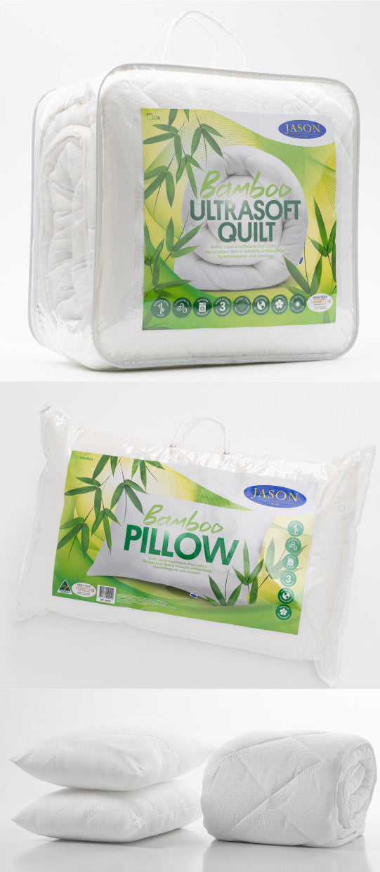 Bamboo Ultrasoft Quilts And Bamboo Pillows by Jason Cottonbox Pty Ltd