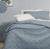 Bolston Pale Blue Coverlet Set by Jelly Bean Kids