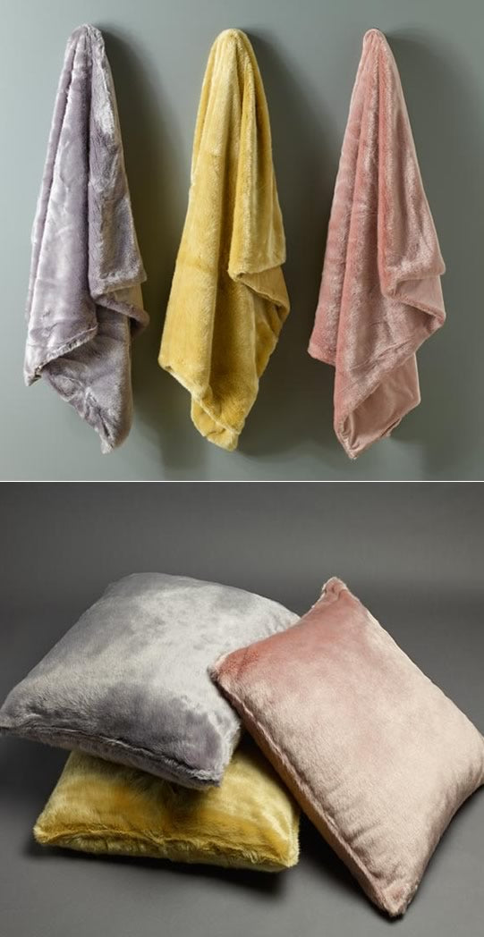 Faux Fur Throws And Cushions by Inner Spirit Cottonbox Pty Ltd