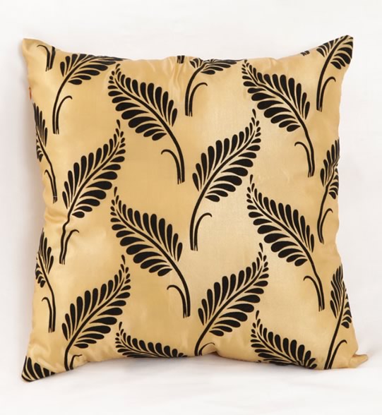 Decorative Satin Flying Leave Cushion by Kingtex Cottonbox Pty Ltd