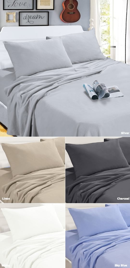 Egyptian Cotton Flannelette Sheets by Kingtex Cottonbox Pty Ltd