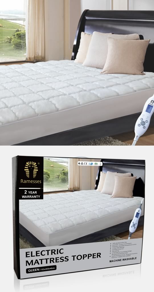 Electric Mattress Toppers by Kingtex Cottonbox Pty Ltd