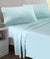 Micro Flannel Sheets Aqua Liberty by Kingtex
