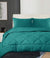 Ultrasoft Mink Comforter Bright Teal Set by Kingtex