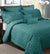 Ultrasonic Teal 9pce Comforter Set by Kingtex