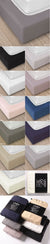 Bed Ensemble Base Cover Fitted Valance by Linen & Thread