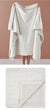 Bray Ivory Throw by Linen House