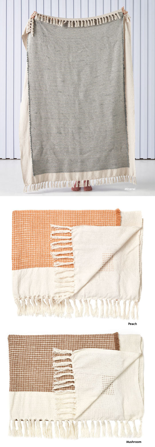 Cadiza Throws by Linen House Cottonbox Pty Ltd