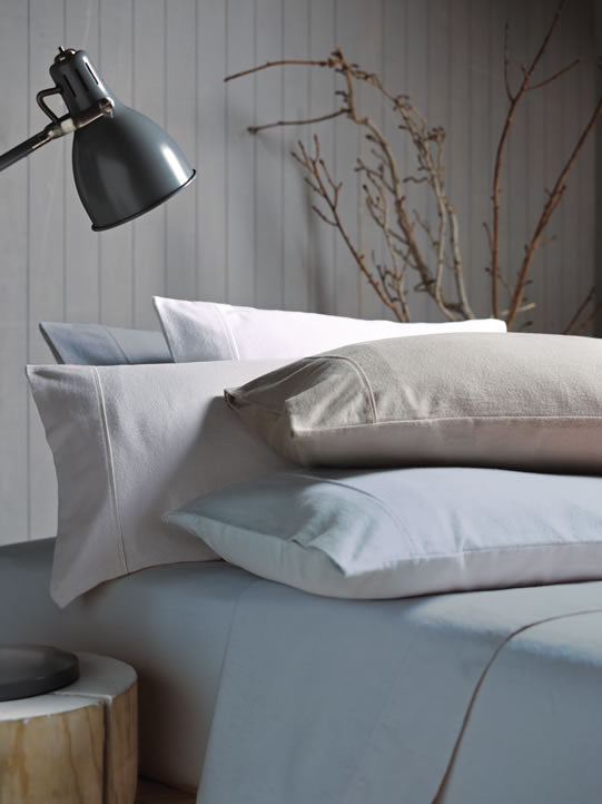 Plain Flannelette Sheets by Linen House Cottonbox Pty Ltd