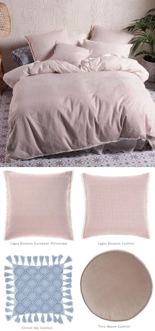 Lagos Blossom Quilt Cover Set by Linen House Cottonbox Pty Ltd