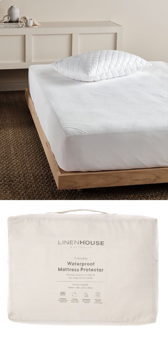 Everyday Waterproof Mattress Protectors by Linen House Cottonbox Pty Ltd