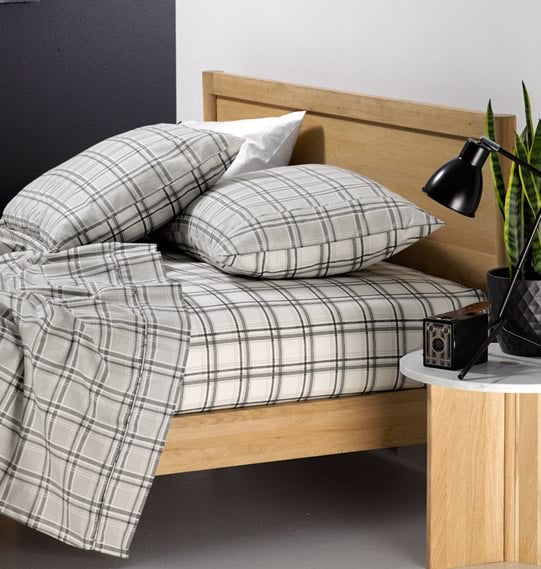 Neville Flannelette Sheets by Linen House Cottonbox Pty Ltd