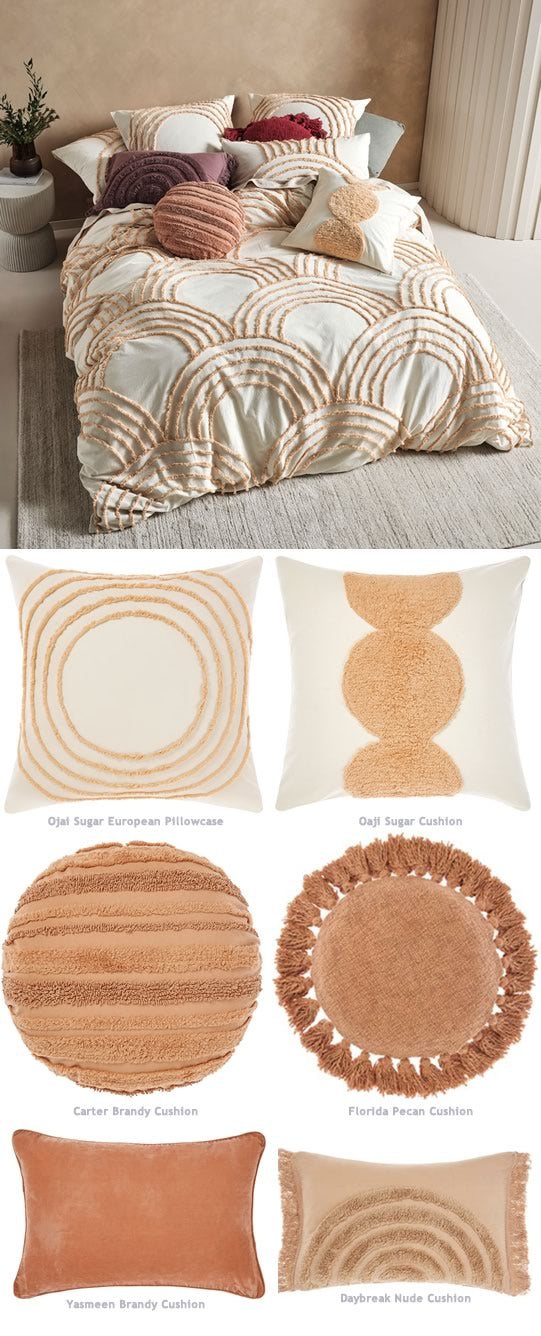 Ojai Sugar Quilt Cover Set by Linen House Cottonbox Pty Ltd