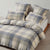 Wellington Cornflower Waffle Quilt Cover Set by Linen House