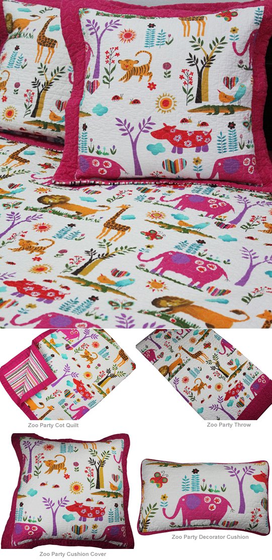 Zoo Party by Linens n Things Cottonbox Pty Ltd