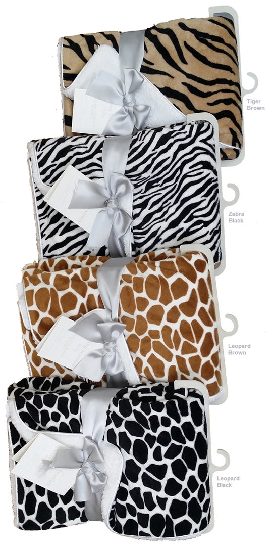 Animal Print Blankets by Living Textiles Cottonbox Pty Ltd