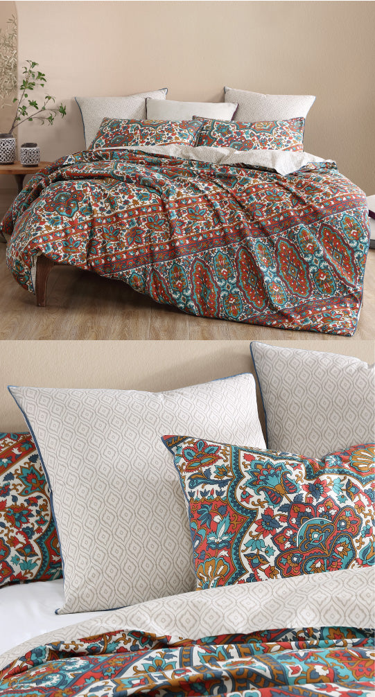 Rami Vintage Quilt Cover Set by Logan & Mason Cottonbox Pty Ltd