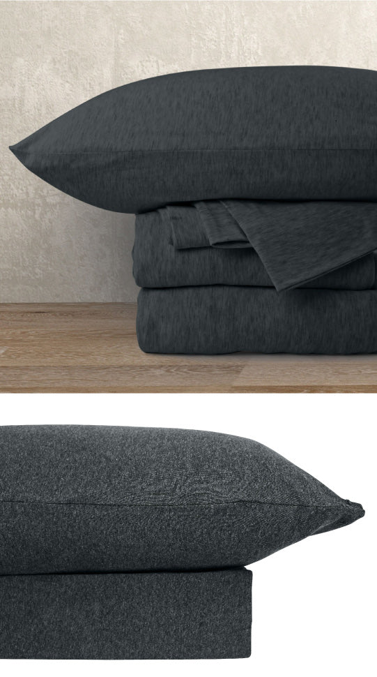 Jersey Midnight Sheets by Odyssey Living Cottonbox Pty Ltd