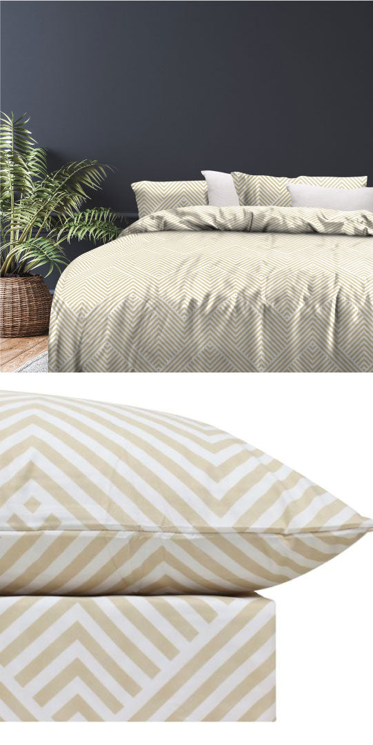 Phoenix Birch Flannelette Quilt Cover Set by Odyssey Living Cottonbox