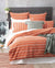Hudson Paprika Quilt Cover Set by Renee Taylor