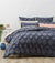 Medallion Blue Quilt Cover Set by Park Avenue