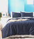 Natural Bamboo Indigo Quilt Cover set by Park Avenue