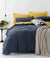 Vintage Washed Blue Quilt Cover Set by Park Avenue