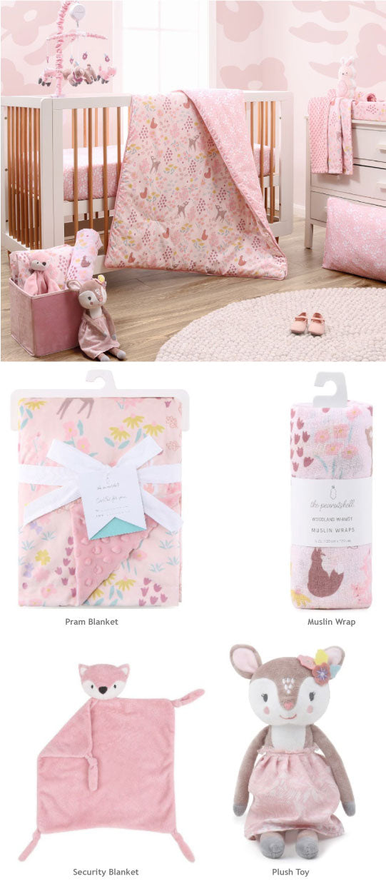 Woodland Whimsy Nursery by Peanut Shell – Cottonbox Pty Ltd