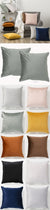 Plain Velvet Cushions Twin Pack by Renee Taylor