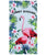 Flamingo Fronds Blue Beach Towel by Tommy Bahama