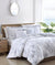 Kayo Pelican Grey Quilt Cover Set by Tommy Bahama