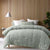 Seersucker Sage Comforter Set