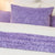 Cosy Rose Lavender Purple Blanket Set (150 x 220cm)