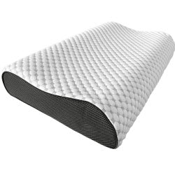 Cool Touch Charcoal Infused Air Flex Memory Foam Pillow Contour by