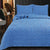 Blue Perennial Stone Wash Bedspread Set