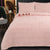 Crystal Rose Stone Wash Bedspread Set
