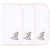 Bambi 3 Pack Washcloths